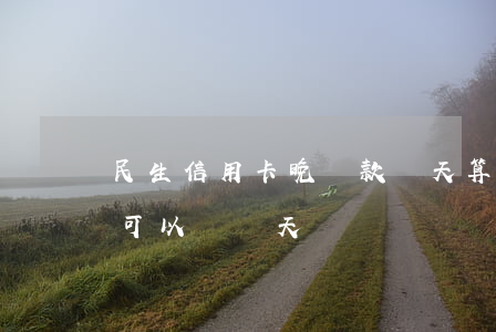 民生信用卡晚還款幾天算逾期(民生信用還款可以遲幾天)