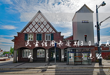 民生信用卡逾期30多天(民生信用卡逾期兩天會(huì)怎么樣)