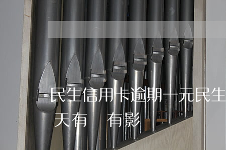民生信用卡逾期一元(民生銀行信用卡逾期一天有沒有影響?)