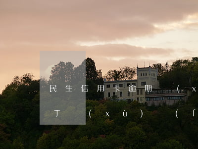 民生信用卡逾期協(xié)商成功但是收手續(xù)費(fèi)-民生信用卡逾期協(xié)商成功但是收手續(xù)費(fèi)了