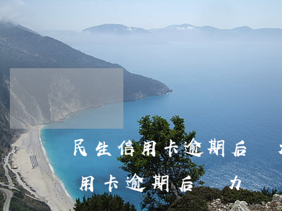 民生信用卡逾期后無力償還信用卡-民生信用卡逾期后無力償還信用卡怎么辦