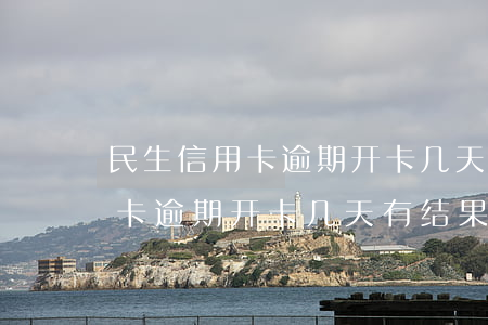 民生信用卡逾期开卡几天有结果-民生信用卡逾期开卡几天有结果啊