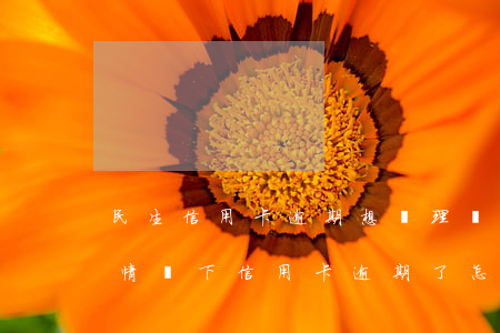民生信用卡逾期想處理沒人理(本人不知情的情況下信用卡逾期了怎么辦)