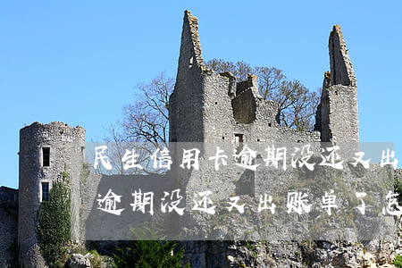 民生信用卡逾期没还又出账单了 民生信用卡逾期没还又出账单了怎么办