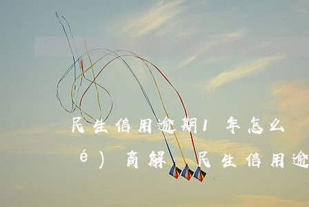 民生信用逾期1年怎么談利息，如何協(xié)商解決民生信用逾期一年的利息問題？