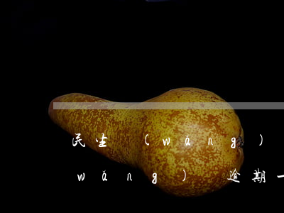 民生網(wǎng)貸逾期一天怎么辦(網(wǎng)貸逾期一天怎么解決)