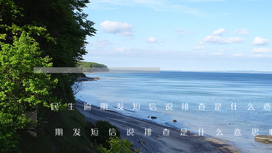 民生逾期发短信说排查是什么意思-民生逾期发短信说排查是什么意思啊