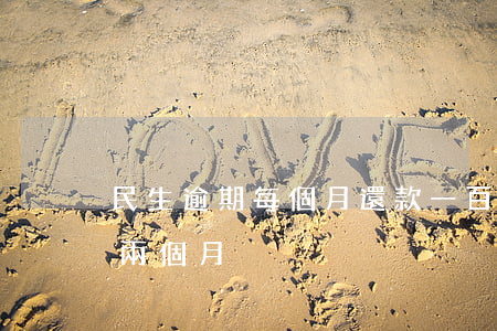 民生逾期每個月還款一百(民生欠款6萬逾期兩個月)