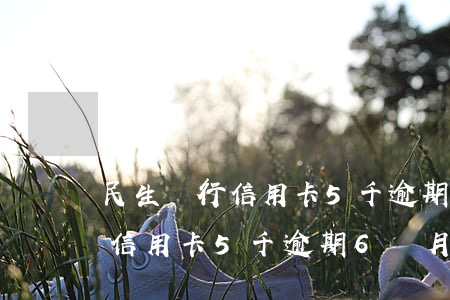 民生銀行信用卡5千逾期6個月-民生銀行信用卡5千逾期6個月會怎樣