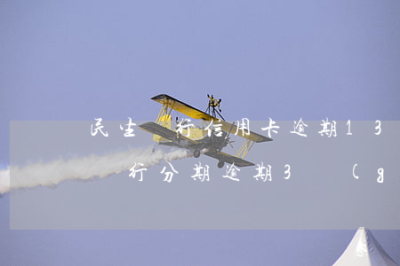 民生銀行信用卡逾期13個(gè)月 民生銀行分期逾期3個(gè)月以上怎么處理