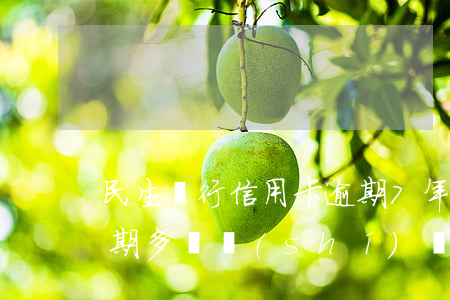 民生銀行信用卡逾期7年(民生銀行信用卡逾期多長時(shí)間會(huì)被起訴)