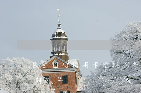 民生銀行信用卡逾期八年(民生銀行信用卡逾期八年)