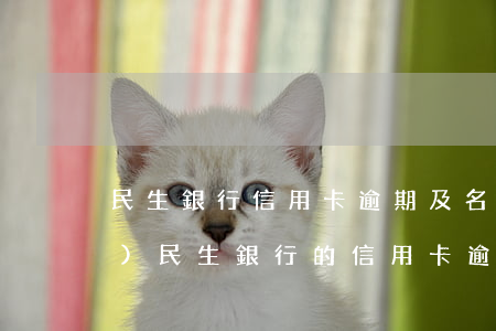 民生銀行信用卡逾期及名下資產(chǎn) 民生銀行的信用卡逾期了違約金能取消嗎