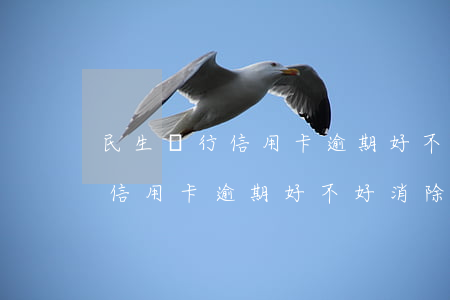 民生銀行信用卡逾期好不好消除-民生銀行信用卡逾期好不好消除逾期記錄
