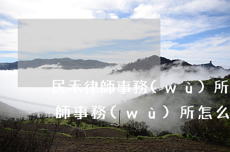 民禾律師事務(wù)所怎么樣(江蘇禾順律師事務(wù)所怎么樣)