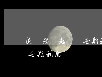 民間借貸起訴狀逾期利息計算(民間借貸 訴狀 逾期利息)
