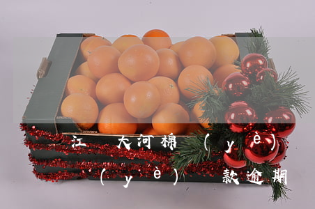 江蘇大河棉業(yè)貸款逾期(江蘇大河棉業(yè)貸款逾期)