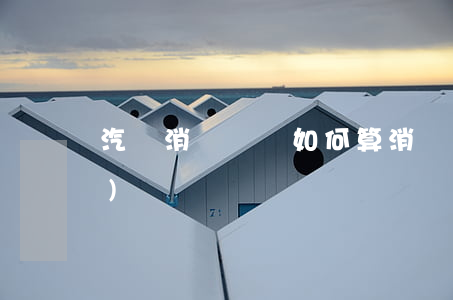 汽車消費稅該如何算（消費稅計算依據(jù)）