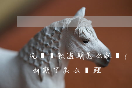 汽車還款逾期怎么收費(fèi)(汽車還款到期了怎么處理)
