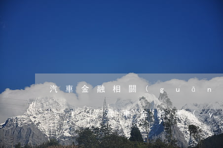汽車金融相關(guān)法律法規(guī)(汽車金融應(yīng)該建立什么樣的法律體系)