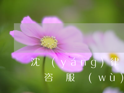 沈陽(yáng)律師網(wǎng)站(律師咨詢服務(wù))
