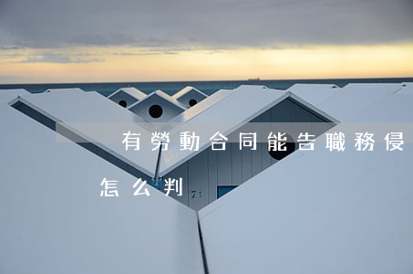 沒有勞動合同能告職務侵占嗎(職務侵占未遂怎么判)