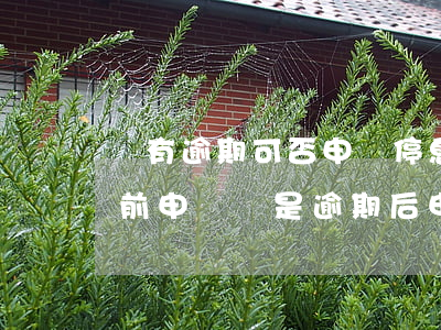 沒有逾期可否申請停息掛賬 停息掛賬是逾期前申請還是逾期后申請