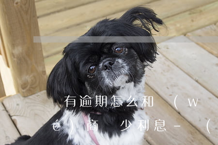 沒有逾期怎么和網(wǎng)貸協(xié)商減少利息-網(wǎng)貸沒有逾期怎么協(xié)商還款