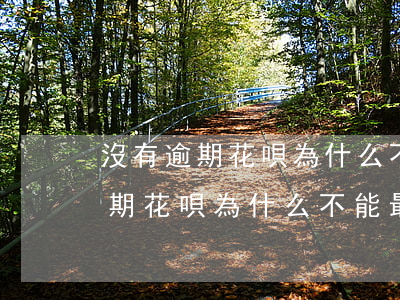 沒有逾期花唄為什么不能最低還款-沒有逾期花唄為什么不能最低還款了