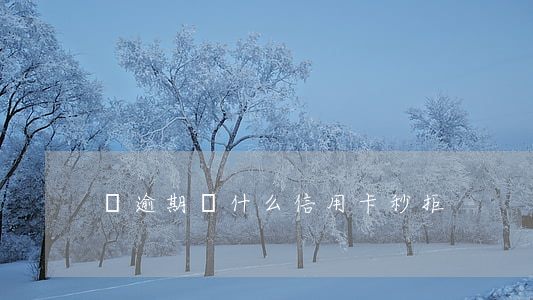 沒逾期為什么信用卡秒拒