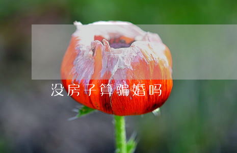 没房子算骗婚吗