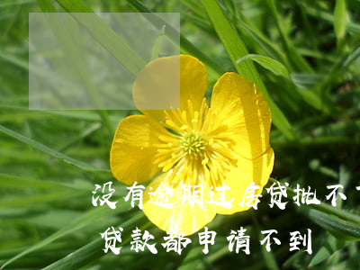 没有逾期过房贷批不下来(没有逾期为啥各种贷款都申请不到?)