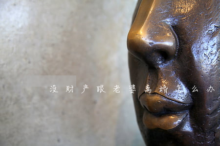 没财产跟老婆离婚怎么办