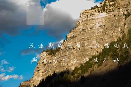 没逾期的网贷上征信吗(我有网贷但是没有逾期过为什么征信不好)