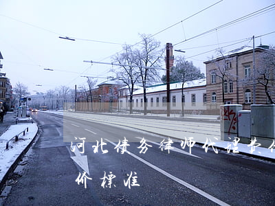 河北债务律师代理费(债权诉讼律师代理费物价标准)