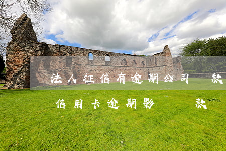 法人征信有逾期公司貸款受影響嗎（公司法人信用卡逾期影響貸款）