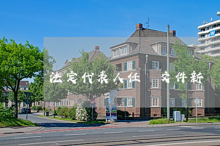 法定代表人任職文件新