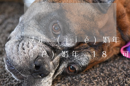 法定結(jié)婚年齡18歲(法定結(jié)婚年齡18歲可以結(jié)婚嗎)