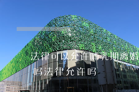 法律可以允许哺乳期离婚吗(哺乳期可以离婚吗 法律允许吗)