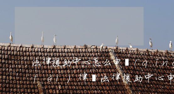 法律援助中心怎么申請(qǐng)免費(fèi)律師(法律援助中心申請(qǐng)免費(fèi)律師需要什么條件)