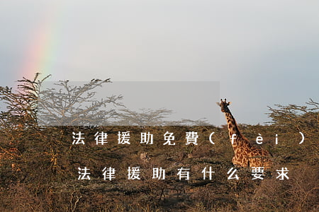 法律援助免費(fèi)嗎(免費(fèi)法律援助有什么要求)