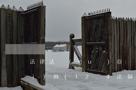 法律法規(guī)宣傳校園廣播內(nèi)容(12.4法制宣傳廣播稿)