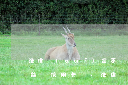 法律規(guī)定不滿(mǎn)18歲能辦信用卡嗎-法律規(guī)定不滿(mǎn)18歲能辦信用卡嗎知乎