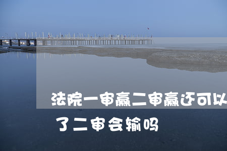 法院一审赢二审赢还可以在吗(法院一审判赢了二审会输吗)