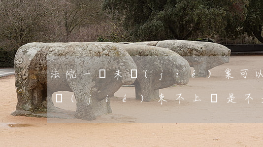 法院一審未結(jié)案可以上訴嗎(一審結(jié)束不上訴是不是就可以結(jié)案了)