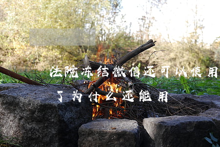 法院冻结微信还可以使用吗(微信被法院冻结了为什么还能用)
