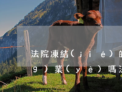 法院凍結(jié)的超市可以營(yíng)業(yè)嗎(法院可凍結(jié)營(yíng)業(yè)執(zhí)照)