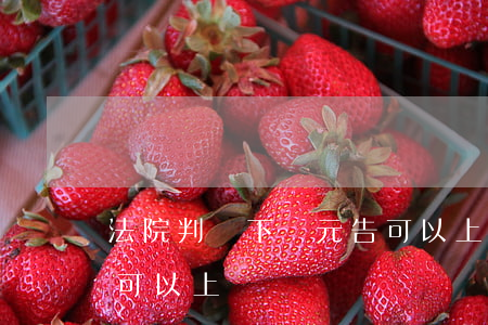 法院判決下來元告可以上訴嗎(判決完的案子可以上訴嗎)