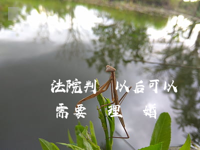 法院判決以后可以辦離婚證嗎(判決離婚后還需要辦理離婚證嗎)