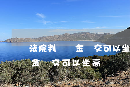 法院判決罰金沒交可以坐高鐵嗎(法院判決罰金沒交可以坐高鐵嗎)